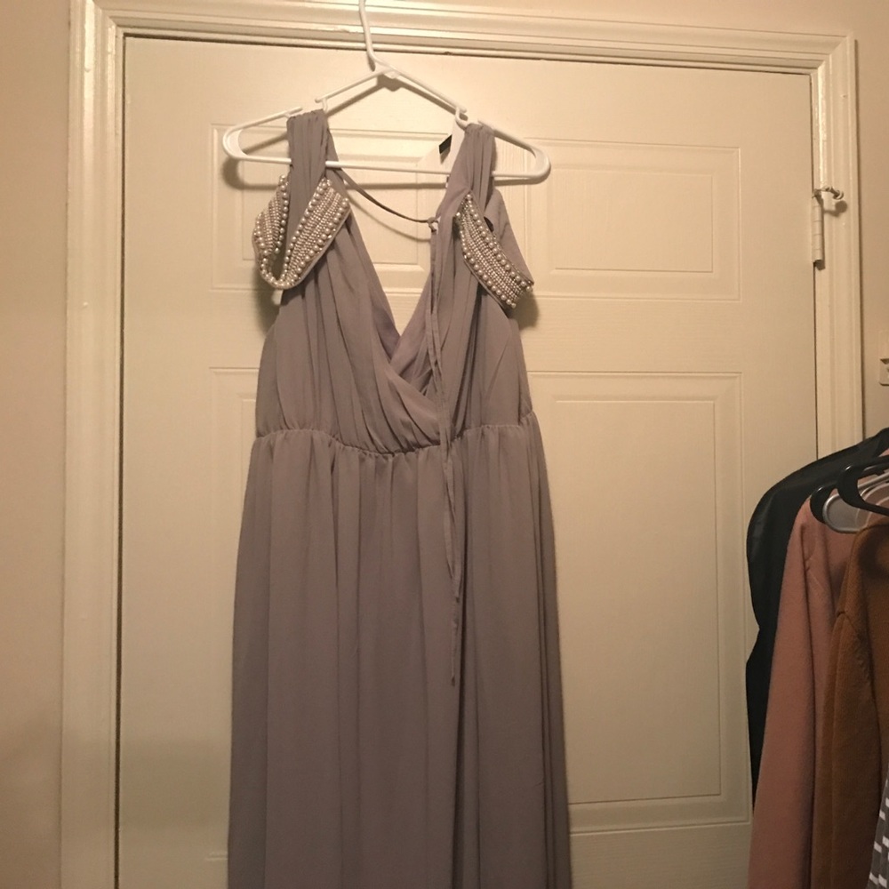 ASOS Curve Maxi Dress with Cuff